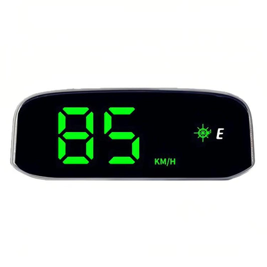 Solar-Powered Wireless Electronic Dog Speed Meter Head-Up Display, KM/H, MP/H