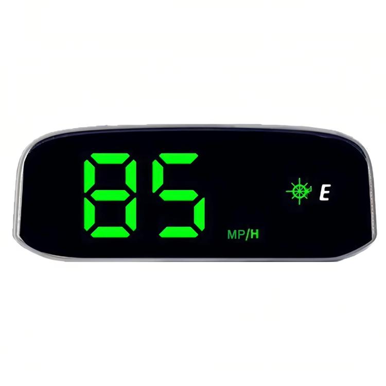Solar-Powered Wireless Electronic Dog Speed Meter Head-Up Display, KM/H, MP/H