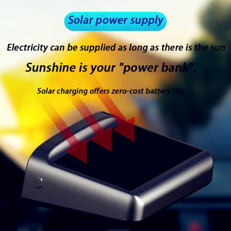 Solar-Powered Wireless Electronic Dog Speed Meter Head-Up Display, KM/H, MP/H
