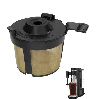 Reusable Stainless Steel Coffee Filter for Ninja PB051 PB040 PB041ST Coffee Makers Replacement Mesh Filter