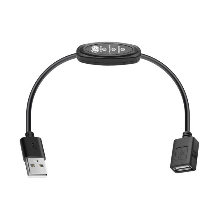 0.3m Push-button T3-speed Adjustable Power Cord