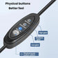 0.3m Push-button T3-speed Adjustable Power Cord