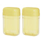 2pcs Sealed Soap Box With Lid Drainage Portable Storage Container