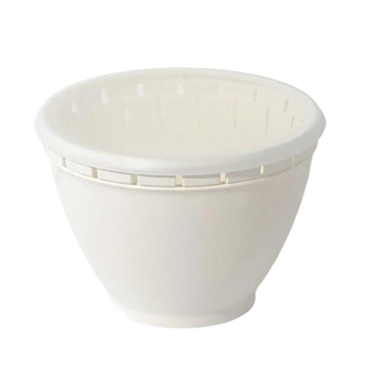 Vegetable Washing Draining Basket Multi-Functional Double-Layer Rice Washing Basin, Small, Large, Large+Small