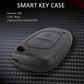 Black ABS smart key case with lock and unlock icon panel