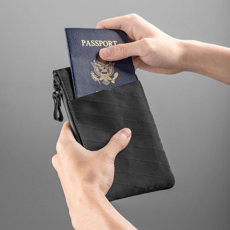 RFID-Blocking Card Wallet XPAC Coin Key Pouch Travel Document Clutch