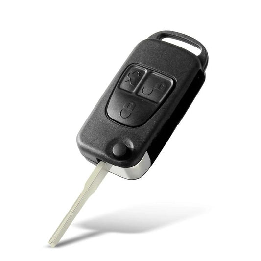 For Mercedes-Benz Car Remote Key Shell Without Light / Small Key Blank, 3 Buttons