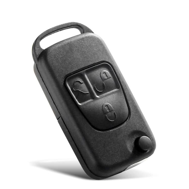 For Mercedes-Benz Car Remote Key Shell Without Light / Small Key Blank, 3 Buttons