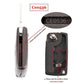 For Peugeot 2 Button Car Remote Key Shell