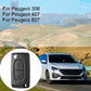 For Peugeot 2 Button Car Remote Key Shell
