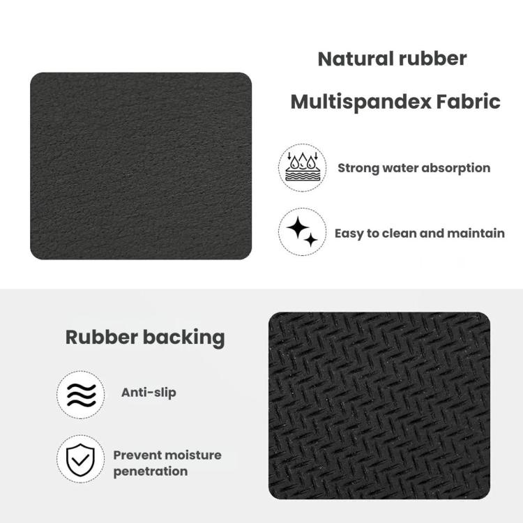 Coffee Machine Sliding Pad Absorbent Easy-Clean Design for Ninja, Breville Sage Small Espresso Machines
