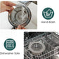 Rinsed stainless steel cone strainer filter, perforated mesh basket
