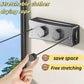 5.1m Invisible Steel Wire Clothesline Indoor Balcony Retractable Drying Rack, Single String White, Single String Black, Single String Gray, Double String White, Double String Black, Double String Gray