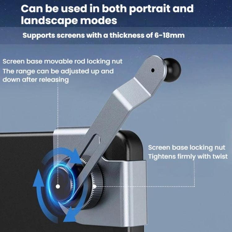 Adjustable car phone holder base with locking nuts and pivoting support arm