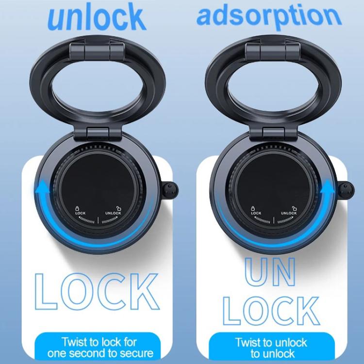 M11 Magnetic Car Phone Holder Foldable Dashboard Mounting Navigation Holder