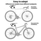ENLEE EN-S26 Bike Quick-Release Saddle Bag Mount MTB & Road Bike Saddle Bag Holder