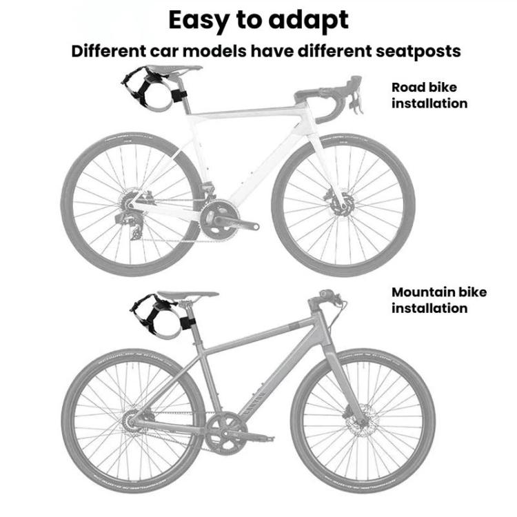 ENLEE EN-S26 Bike Quick-Release Saddle Bag Mount MTB & Road Bike Saddle Bag Holder