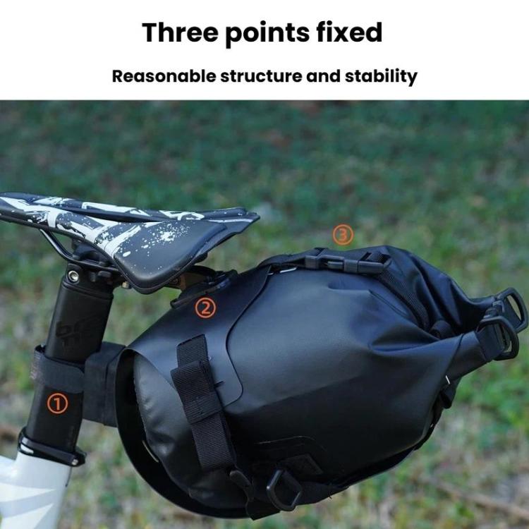 ENLEE EN-S26 Bike Quick-Release Saddle Bag Mount MTB & Road Bike Saddle Bag Holder