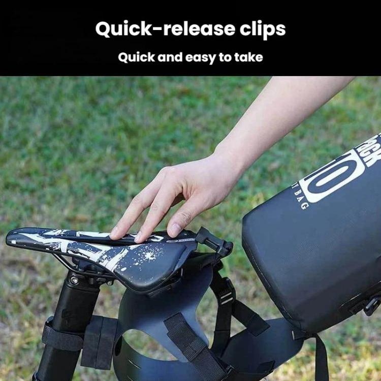 ENLEE EN-S26 Bike Quick-Release Saddle Bag Mount MTB & Road Bike Saddle Bag Holder