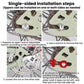 ENLEE E914 Bike Chain Breaker Tool Folding Bike Chain Adjuster