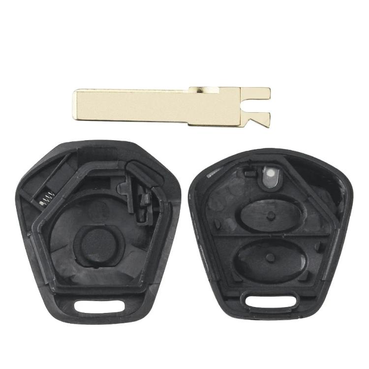 For Porsche Straight-Type Car Key Remote Control Shell, 2 Buttons, 3 Buttons