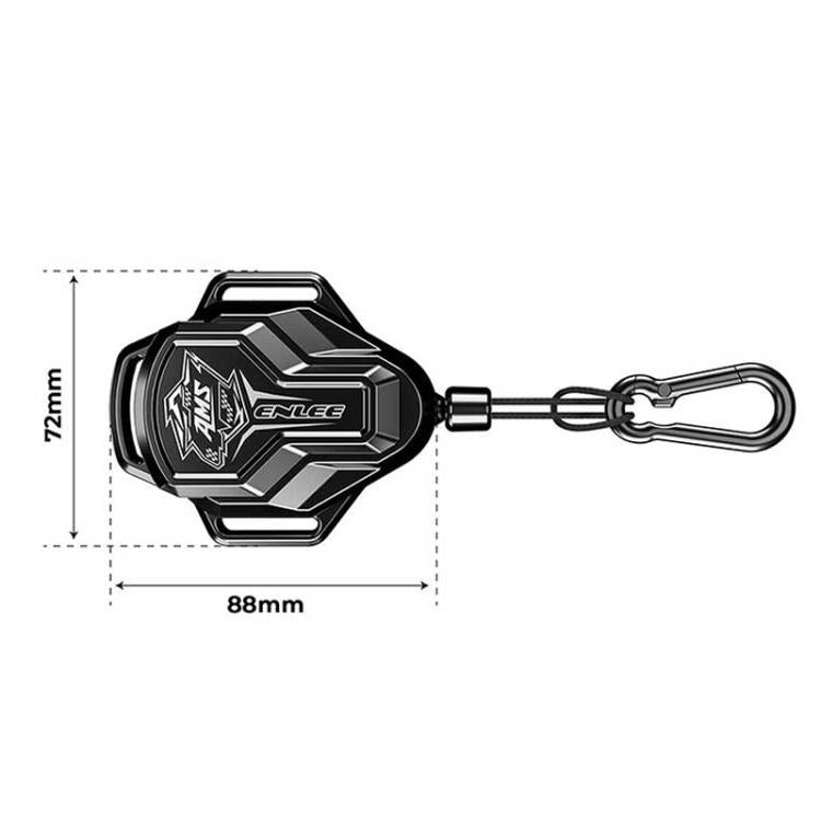 ENLEE YY-E1 9m Outdoor Portable Retractable Clothesline Multifunctional Camping Clothes Hanging Rope