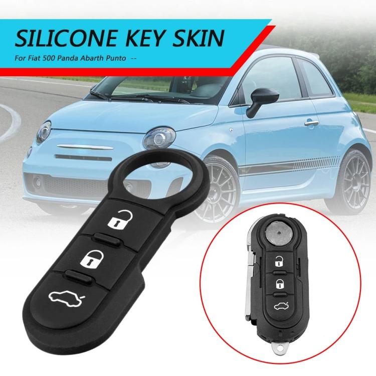 For Fiat Car Key Remote Control Replacement Button Shell