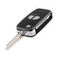 For Suzuki SX4 Straight Blade Folding Side Keyless Entry Car Key Fob Case