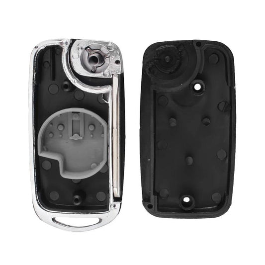 For Suzuki SX4 Straight Blade Folding Side Keyless Entry Car Key Fob Case