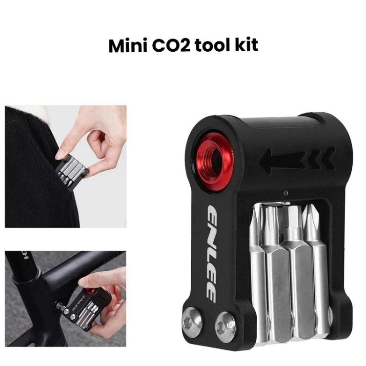 ENLEE EN55 Bicycle CO2 Inflator Head Portable Repair Tool