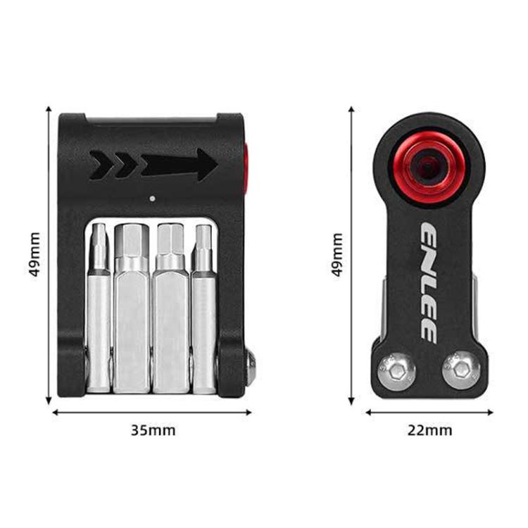 ENLEE EN55 Bicycle CO2 Inflator Head Portable Repair Tool