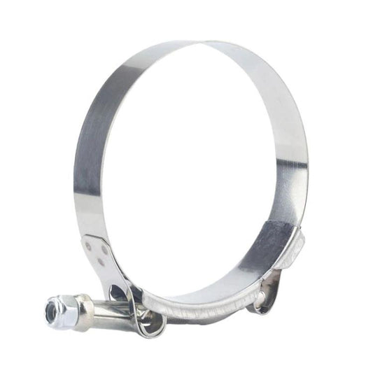 Automotive Motorcycle Muffler Exhaust Pipe Clamp Stainless Steel T-Type Heavy-Duty Clamp, 2 inch 51-61mm, 2.5 inch 64-74mm, 3 inch 77-87mm, 4 inch 102-112mm