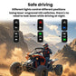 ATV turn signal switch module with horn control, showing left-center-right positions
