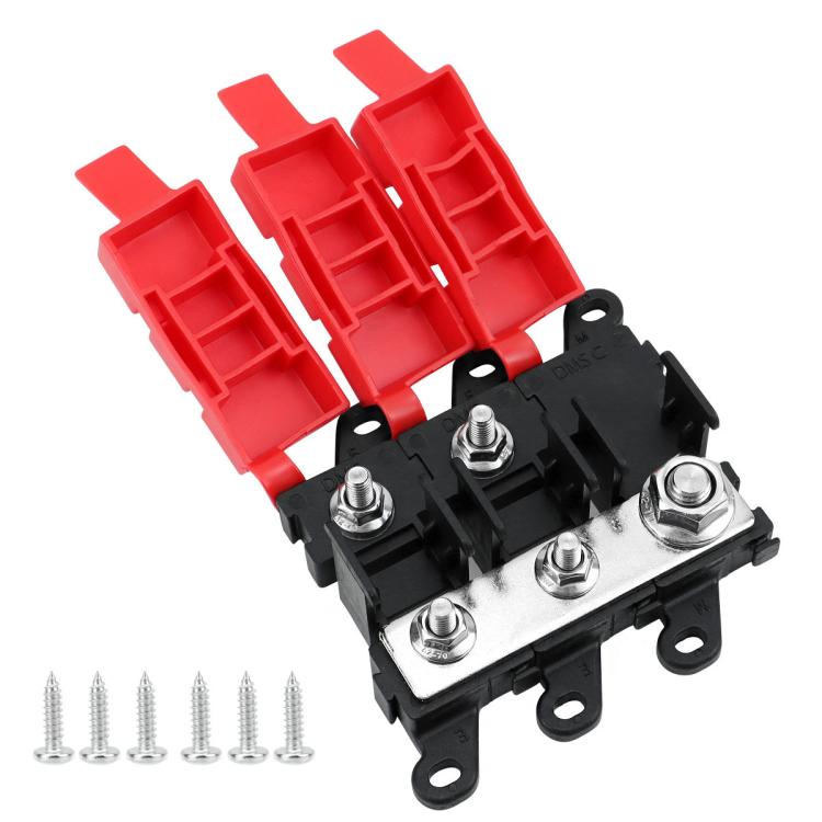 200A Automotive Modification Multi-Output Fork-Type Fuse Holder, 1 Output, 1 Input 1 Output, 1 Input 2 Outputs, 1 Input 3 Outputs, 1 Input 4 Outputs, 1 Input 5 Outputs, 1 Input 6 Outputs