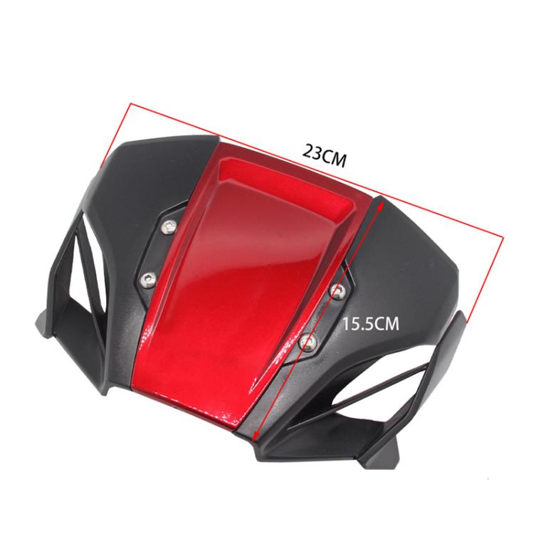 For Honda CB650R / CB1000R Windshield Deflector, Windshield Deflector (Black), Windshield Deflector (Red), Windshield Deflector (Blue)