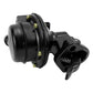 Mechanical fuel pump assembly, black canister with front outlet and triangular bracket