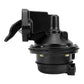 Mechanical fuel pump assembly, black body with lever-style inlet and side exhaust port