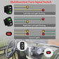 ATV multifunction turn signal switch with hazard mode and flashing light indicators