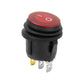 Round Waterproof Marine Panel Switch With LED Light, 1 Button Red, 2 Button Red, 3 Button Red, 4 Button Red, 5 Button Red, 6 Button Red, 1 Button Blue, 2 Button Blue, 3 Button Blue, 4 Button Blue, 5 Button Blue, 6 Button Blue, 1 Button Green           ...
