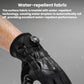 Black cycling gloves with textured knuckle panels and West Biking logo