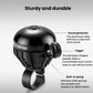 Black bike thumb bell with side trigger paddle and mounted ring bracket