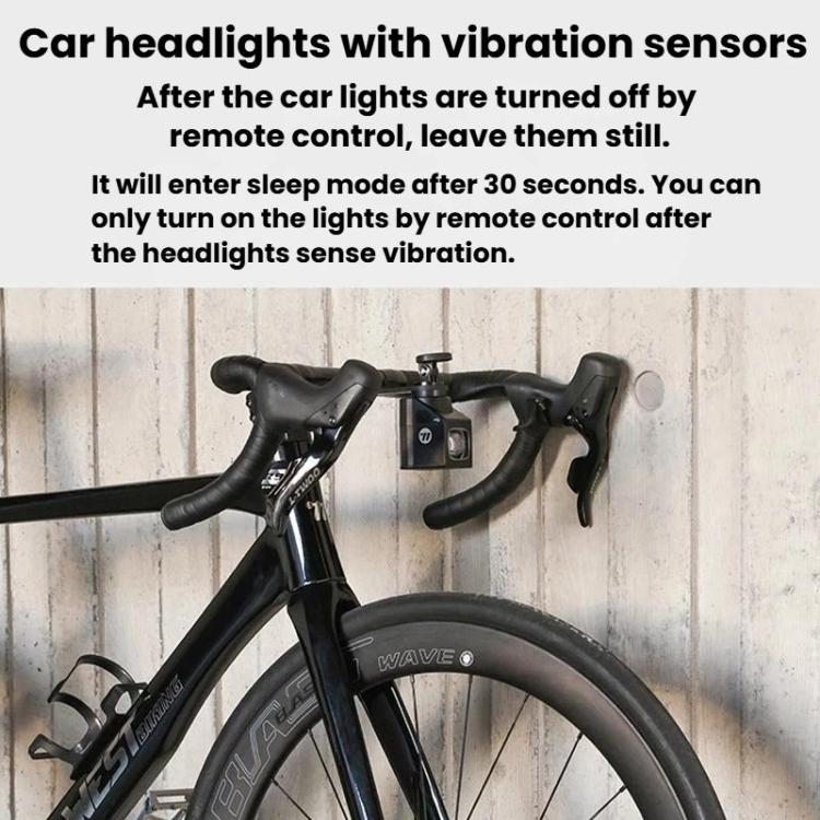 WEST BIKING YP0701501 Bicycle Front Light With Cut-Off Line IPX4 Waterproof High-Brightness Night Riding Light, YP0701501