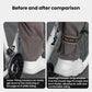 WEST BIKING YP0719495 Cycling Reflective Pant Bands Anti-Slip Adjustable Straps