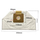 2pcs Vacuum Cleaner Non-Woven Dust Bag Filter Trash Bag, For Karcher VC2