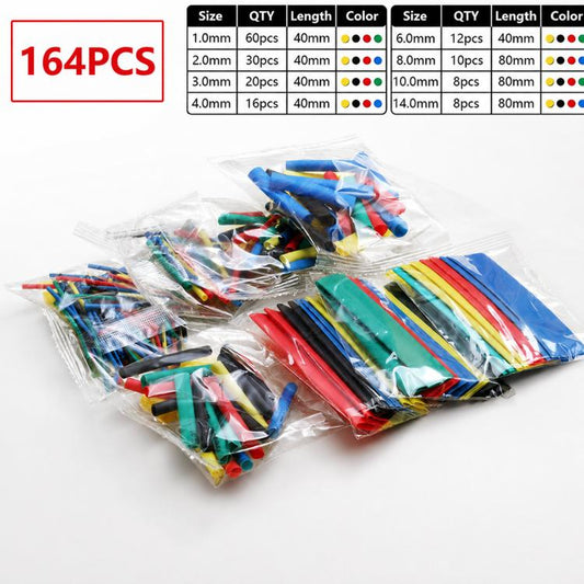 Thermoresistant Tube Heat Shrink Wrapping Kit, 164 in 1, 560 in 1, 750 in 1, 780 in 1, 800 in 1