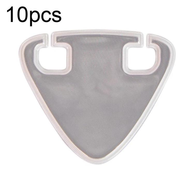 10pcs Bicycle Emergency Night Riding High-Visibility Reflective Stickers, Single-sided Flocked On Back, Double-sided