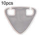 10pcs Bicycle Emergency Night Riding High-Visibility Reflective Stickers, Single-sided Flocked On Back, Double-sided