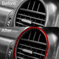 For 1999-2005 LEXUS IS300 2pcs /Set Defogger Vent Trim Stickers