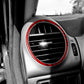 For 1999-2005 LEXUS IS300 2pcs /Set Defogger Vent Trim Stickers