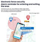 Car GPS tracking app screen showing safety zone and out-of-range alert